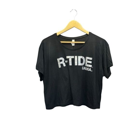 NWT. BELLA+CANVAS. Women's Black UA Cropped Tee. Size Small. - Picture 1 of 9